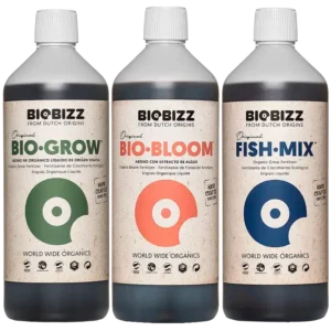 COMBO BIO-GROW + BIO-BLOOM + FISH MIX 1000ML - BIOBIZZ