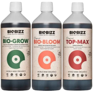 COMBO BIO-GROW + BIO-BLOOM + TOP MAX 1000ML - BIOBIZZ