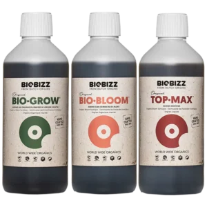 COMBO BIO-GROW + BIO-BLOOM + TOP MAX 500ML - BIOBIZZ