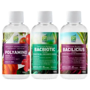 COMBO POLYAMINO 100CC + BACBIOTIC 100CC + BACILICIUS 100CC - ECOMAMBO