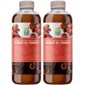 HUMUS DE LOMBRIZ (2 UNIDADES) 500CC - ECOMAMBO