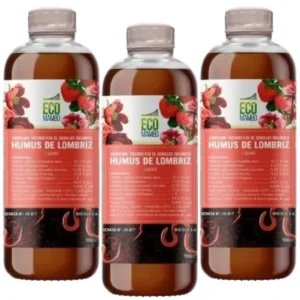 HUMUS DE LOMBRIZ (3 UNIDADES) 500CC - ECOMAMBO