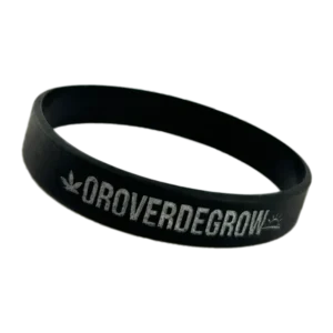 PULSERA NEGRA - ORO VERDE