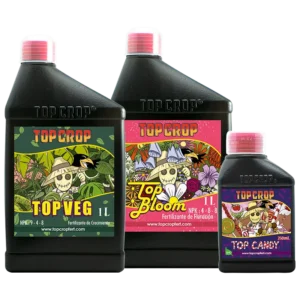 COMBO TOP VEG 1L + TOP BLOOM 1L + TOP CANDY 250ML - TOP CROP