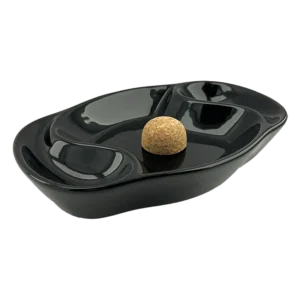 CENICERO CERAMICA PARA PIPA DOBLE