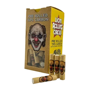 FILTROS LION PRE ROLLED CARBON