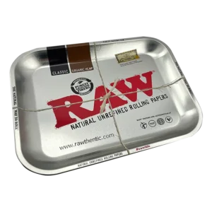 BANDEJA METAL MEDIUM SILVER - RAW
