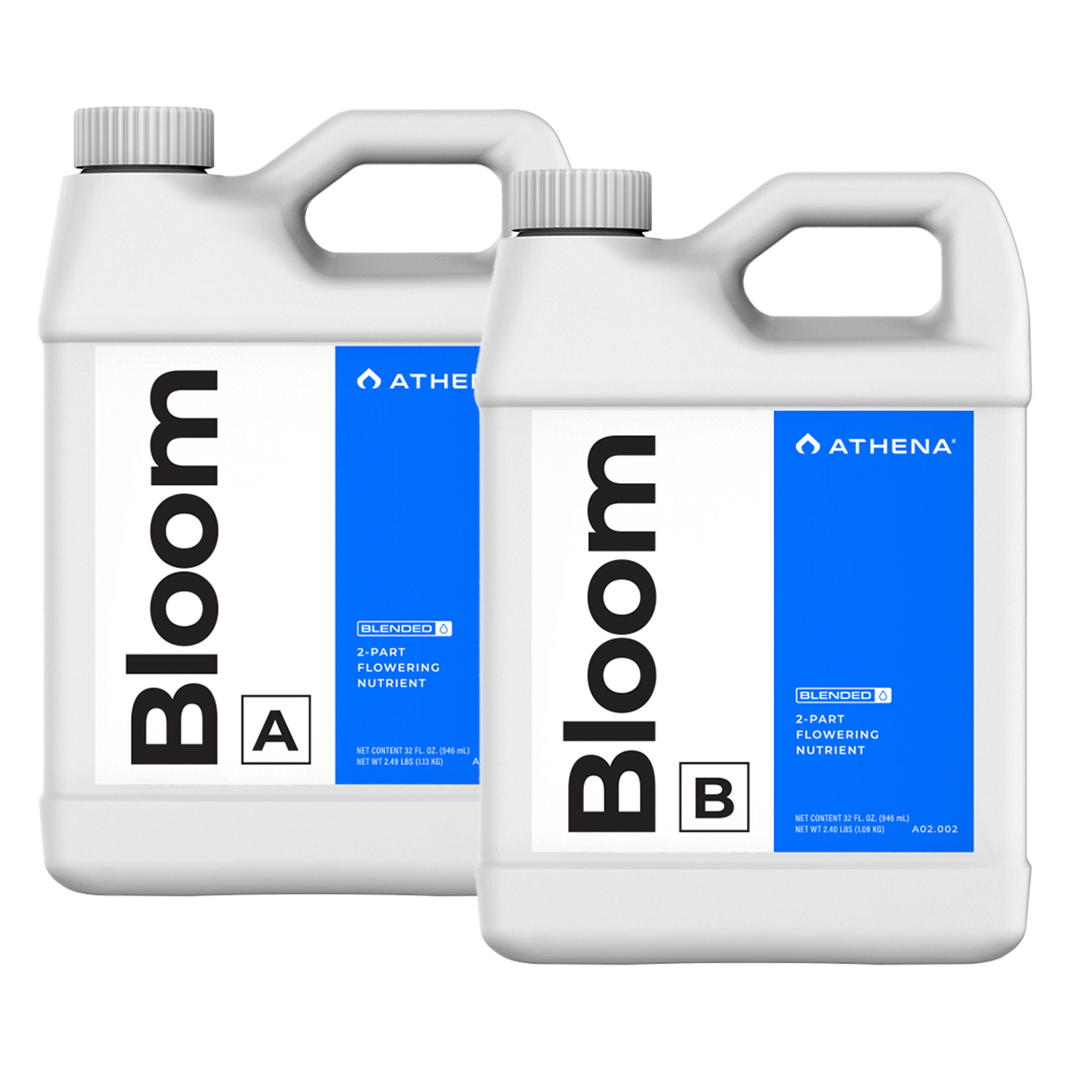COMBO BLOOM A 946ML (32OZ) + BLOOM B 946ML (32OZ) - ATHENA
