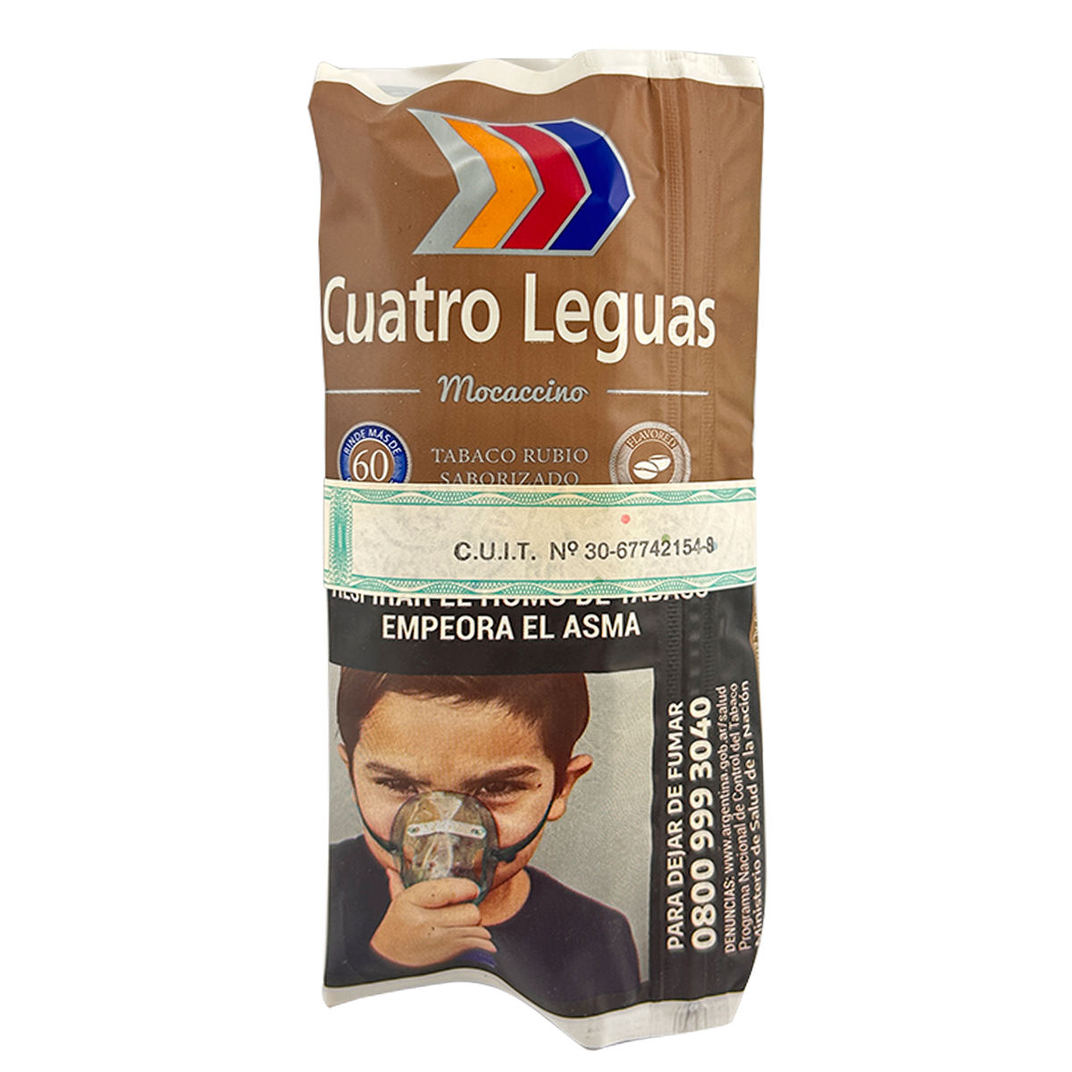 TABACO CUATRO LEGUAS MOCACCINO 50GRS