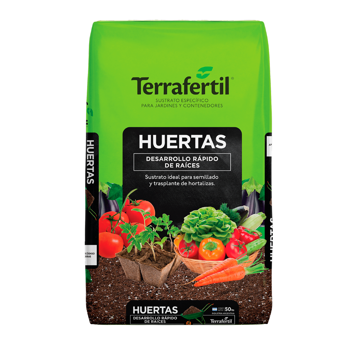 SUSTRATO HUERTAS 50LTS - TERRAFERTIL