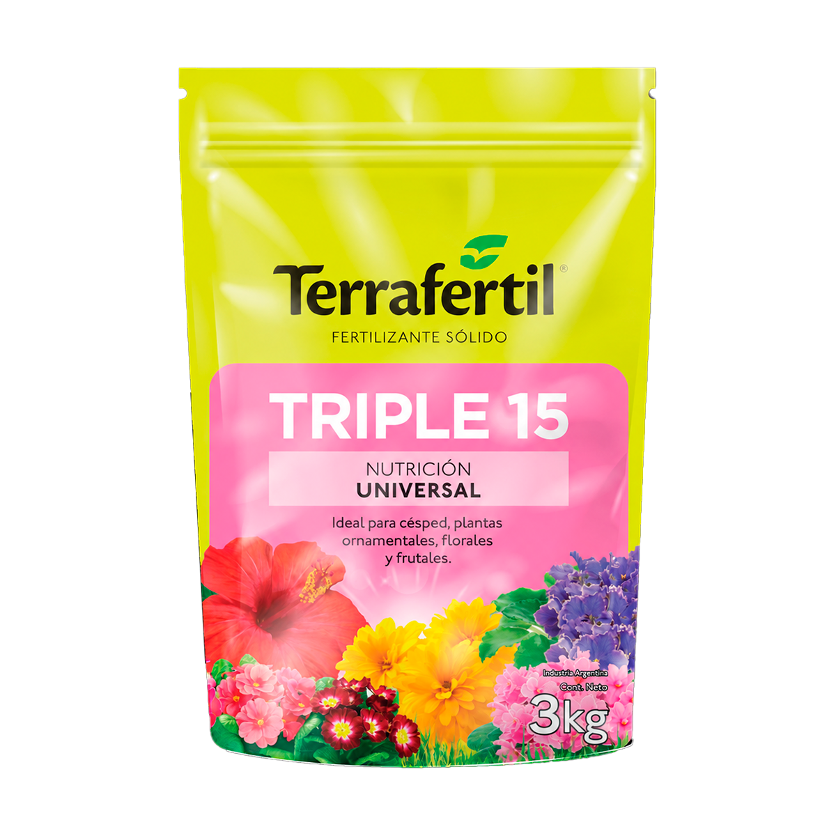 FERTILIZANTE TRIPLE 15 3KG - TERRAFERTIL